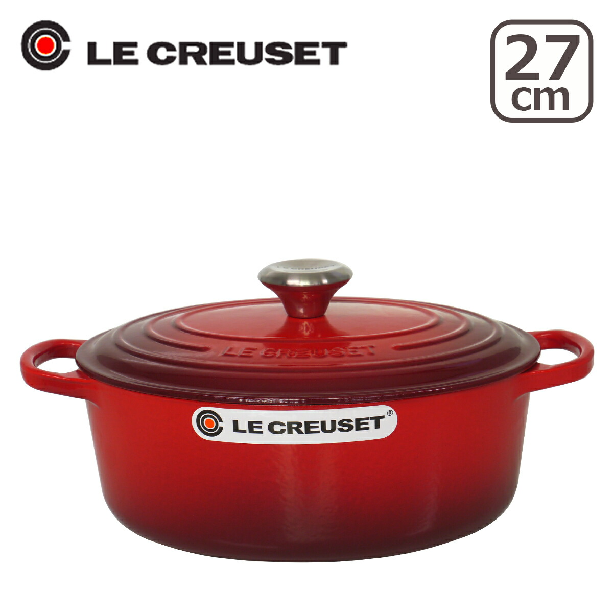 ル・クルーゼ 両手鍋 SIGNATURE SIGNATURE ココットオーバル 27cm つまみシルバー Le Creuset : lec912 :  daily-3.com - 通販 - Yahoo!ショッピング