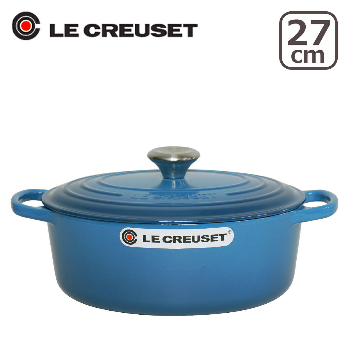 ル・クルーゼ 両手鍋 SIGNATURE SIGNATURE ココットオーバル 27cm つまみシルバー Le Creuset : lec912 :  daily-3.com - 通販 - Yahoo!ショッピング