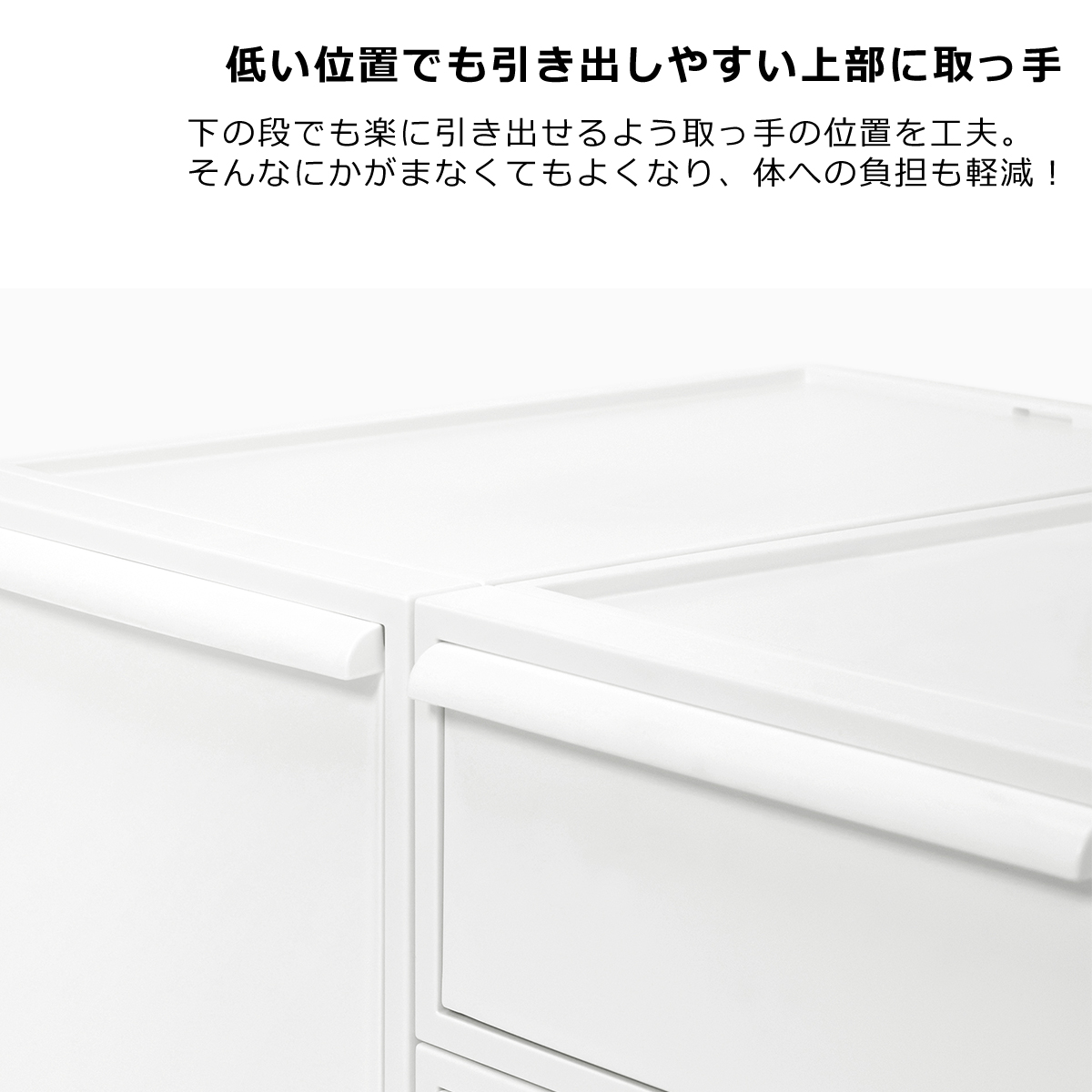 Like-it（ライクイット） クローゼットシステム 引き出し Mサイズ 3個