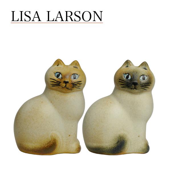 リサ・ラーソン キャットマンズ ミニ 猫 置物（小） ホワイト 北欧雑貨 1150704 Lisa Larson リサラーソン