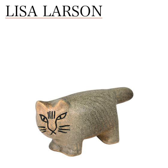 リサ・ラーソン 猫 置物 北欧雑貨 キャットミカ Cat Mika 1151102 1151103 Lisa Larson リサラーソン