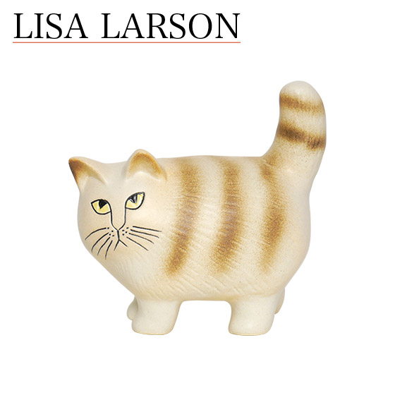 リサ・ラーソン 猫 置物 北欧雑貨 キャット モア Cat Moa Midi Lisa Larson リサラーソン