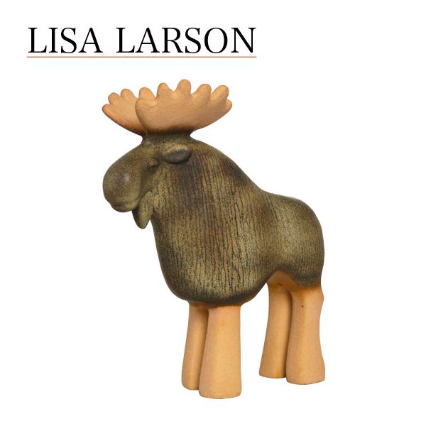 リサ・ラーソン スカンセン ヘラジカ（トナカイ）（大）置物 北欧雑貨 skansen moose 1220401 鹿 Lisa Larson  リサラーソン