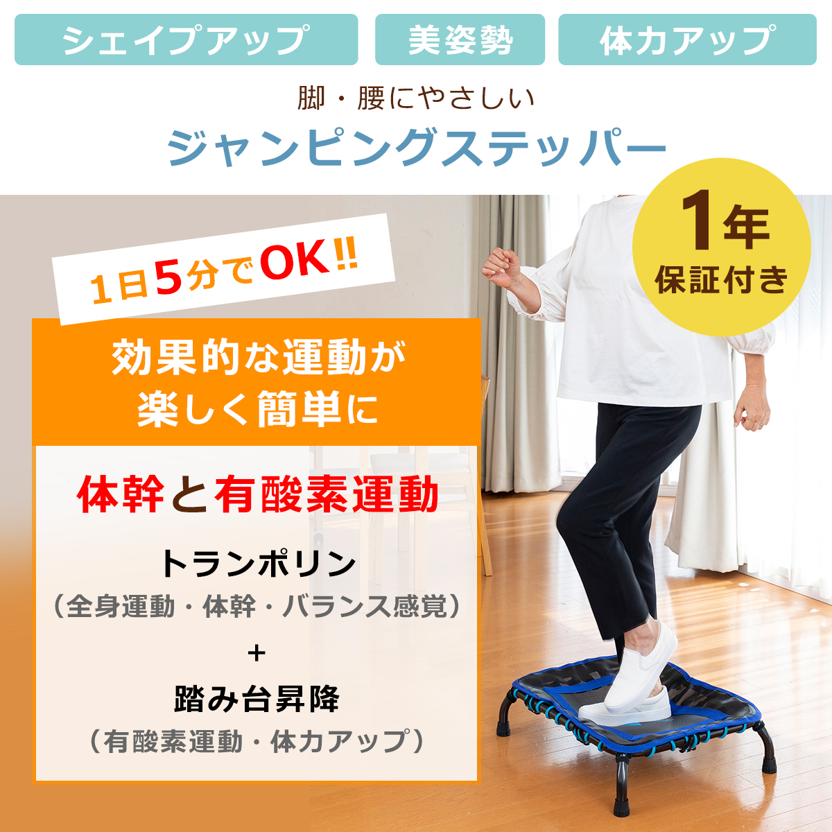 モダンロイヤル エアロライフ ジャンピングステッパー DR-3770
