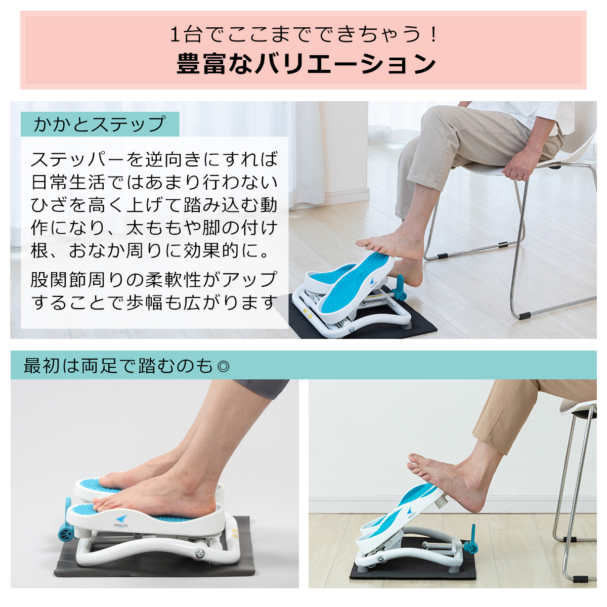 モダンロイヤル エアロライフ モーションナビ DR-3830 ステッパー 保護