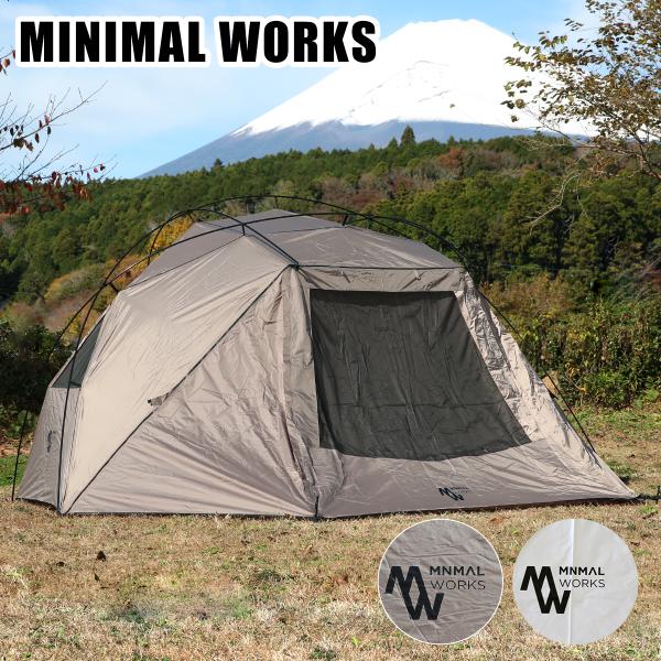 MINIMAL WORKS ミニマルワークス GLAMOR SHELTER D PLUS SET シェルター＋専用ドアーセット グラマーシェルターD  PLUS MGSH-GS402-GO0