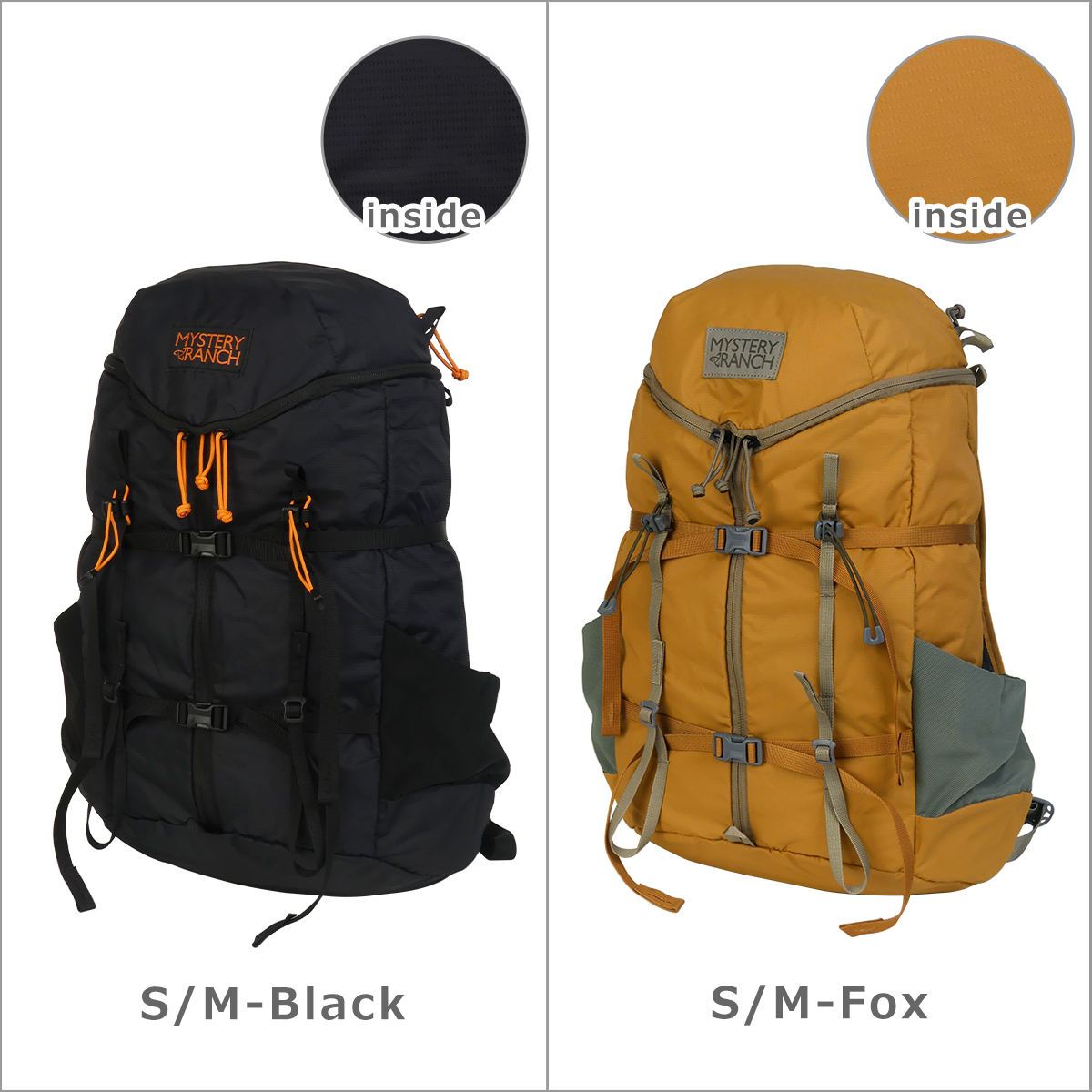 MYSTERY RANCH リュックサック、デイパック（色：ブラウン系）｜バッグ