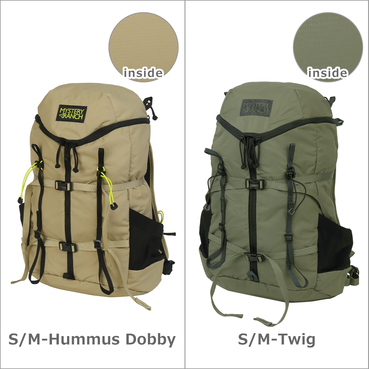 MYSTERY RANCH リュックサック、デイパック（色：ブラウン系）｜バッグ