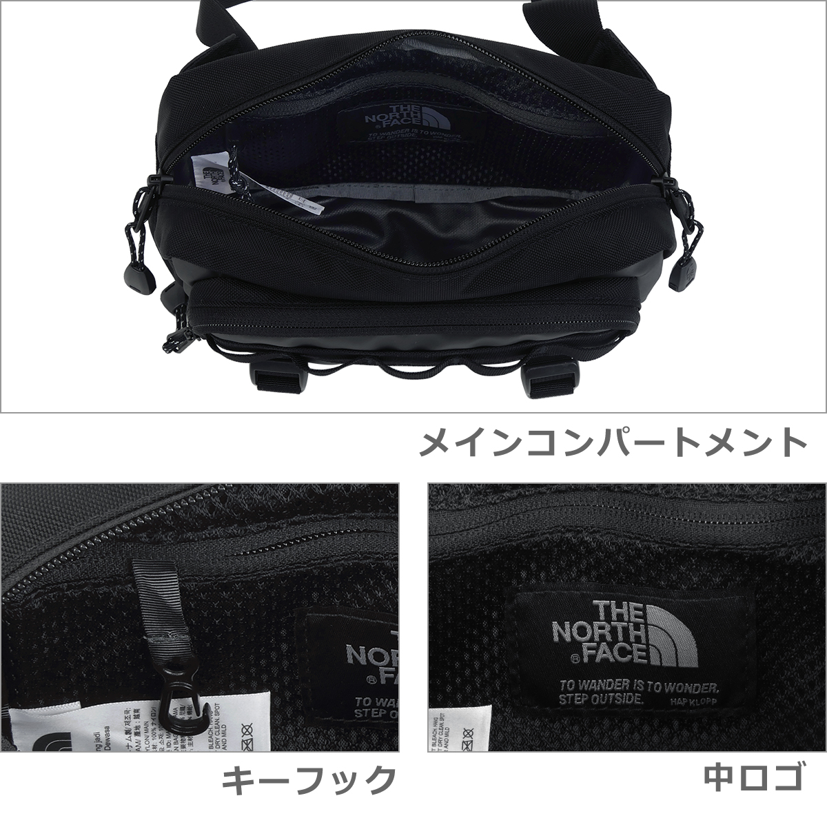 【並行輸入品】ザ・ノースフェイス ベースキャンプ ランバー ボディバッグ NF0A8BK5 4L THE NORTH FACE BASE CAMP LUMBAR_2