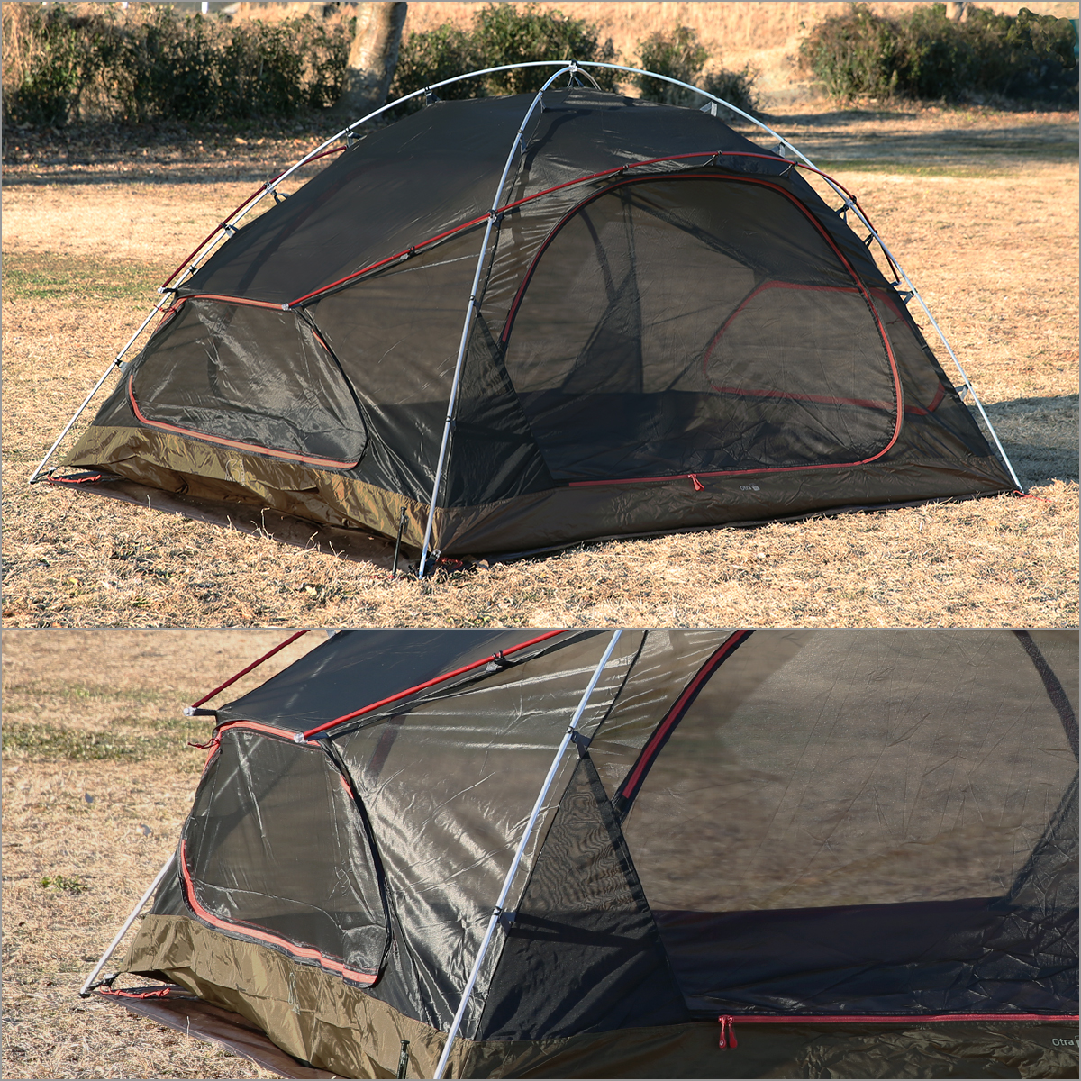 ノルディスク オトラ 2 テント ダークオリーブ 122063 2人用 ドーム型テント Tent Dark Olive Nordisk Otra 2  PU