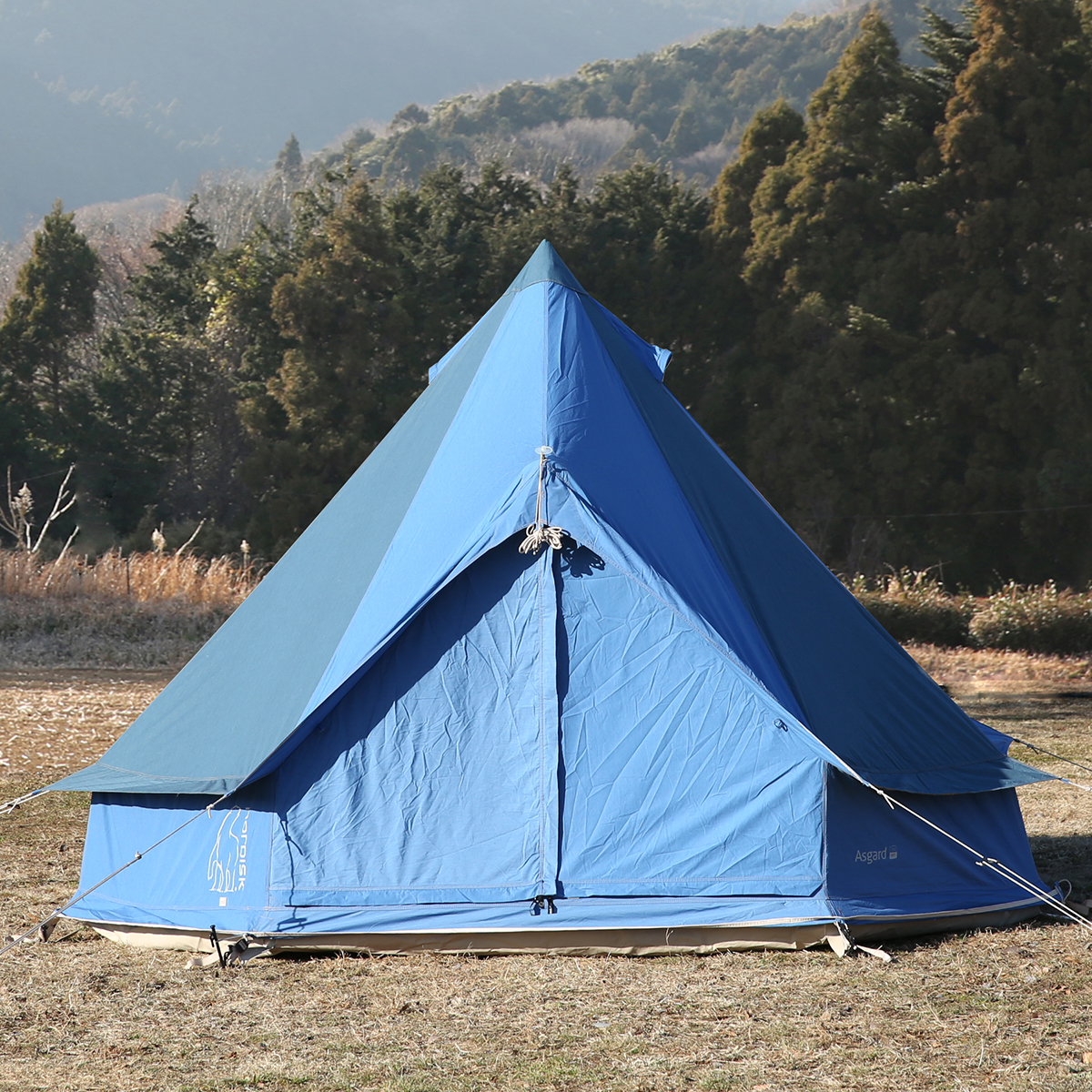 ノルディスク アスガルド 7.1 2人用 ドーム型テント コットンテント 142034 Denim Tent Nordisk Asgard 7.1