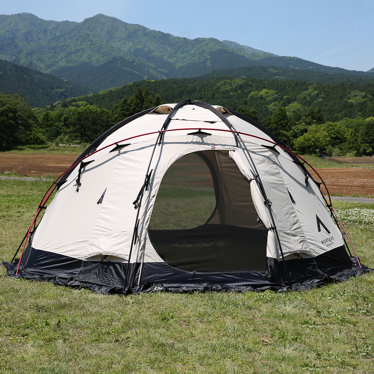 ノルテント ギャム6 PC アークティック Gamme 6PC ARCTIC（No.4300）テント 6人用テント ポリコットンテント ドーム型テント  4シーズンテント Nortent