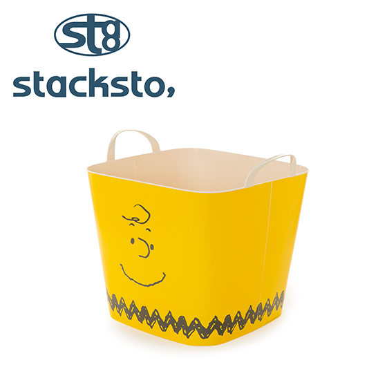 スタックストー 4個以上送料無料 バケット M 柄 スヌーピーstacksto