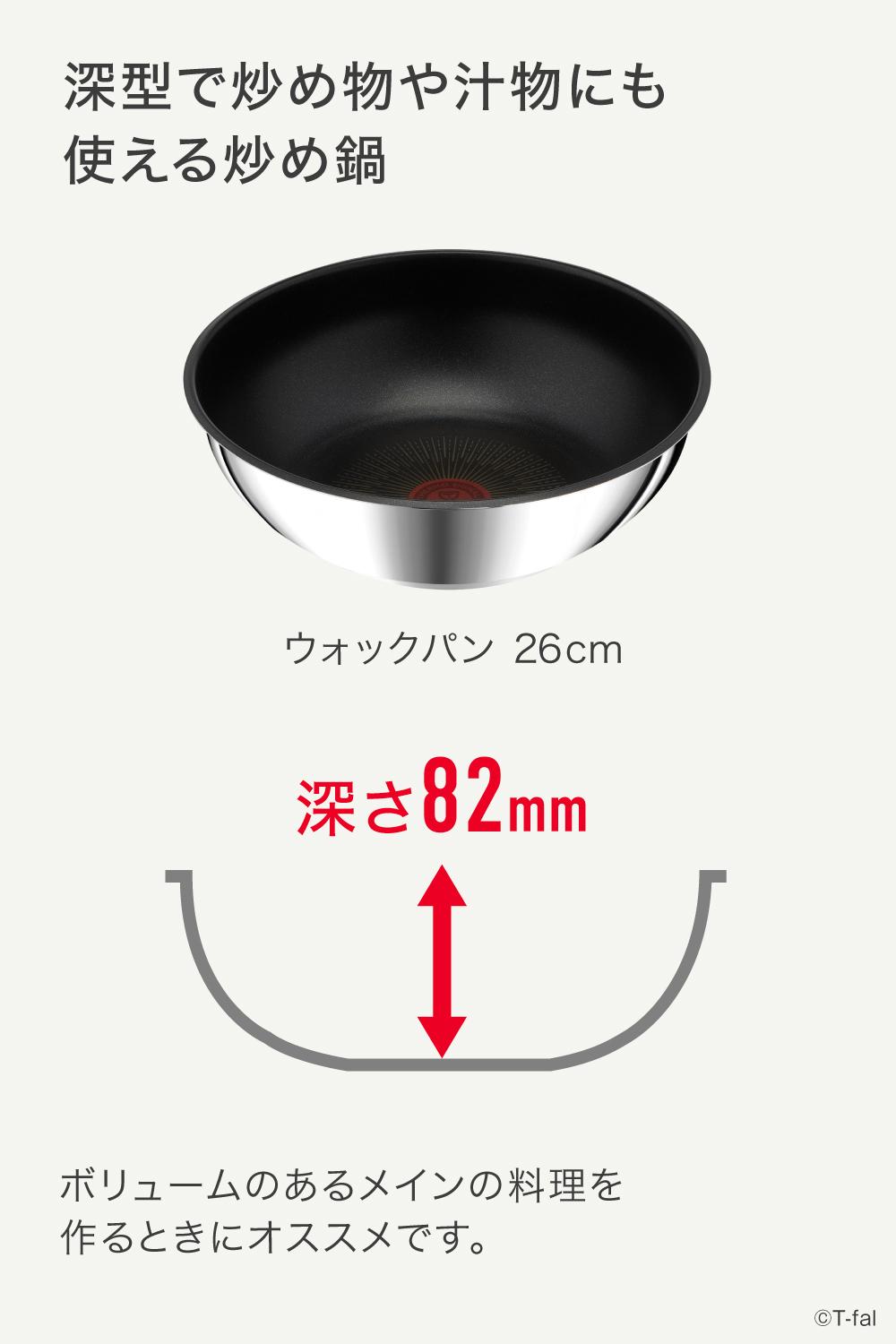 T-fal ティファール ソテーパン24cm IHステンレス