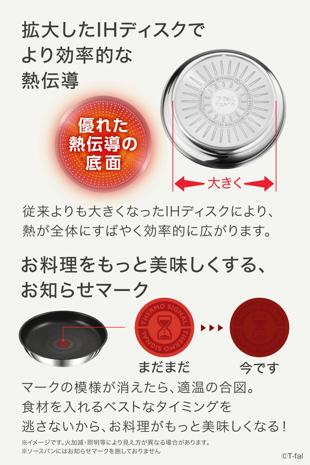 インジニオ・ネオ ティファール フライパン セット IHステンレス