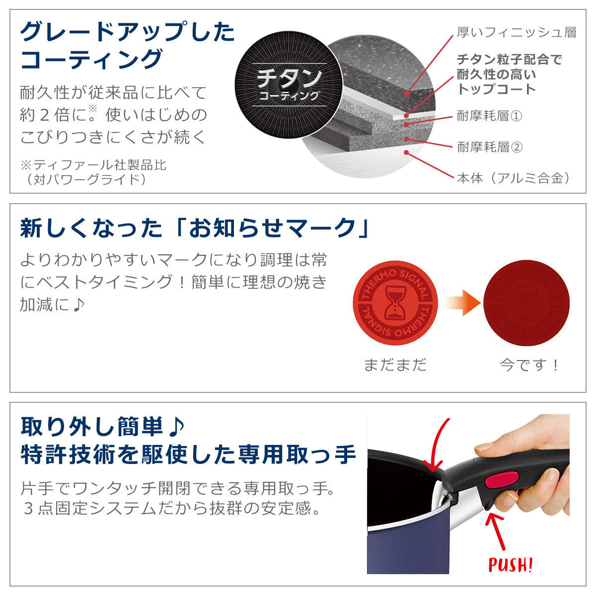 【新品未開封品】セット6 フレンチブルー インジニオネオ ティファール T-fal - 【新品未開封品】セット6 フレンチブルー インジニオ