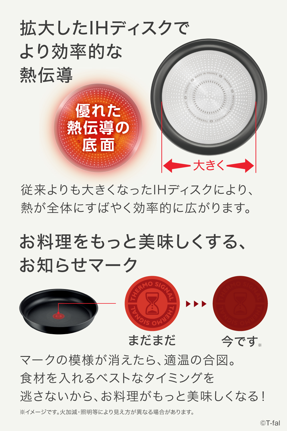【限定色】ティファール フライパン セット8 インジニオ・ネオ IHチャコールグレー 8点セット L77298 IH対応 ガス ガス火 直火 兼用 T-fal 関連画像3