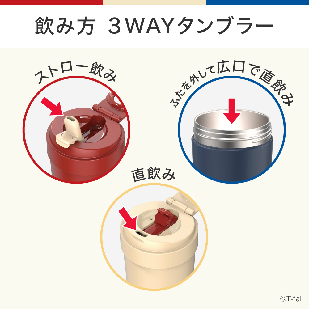 ティファール カフェ トゥ ゴー マグ 450...の詳細画像2