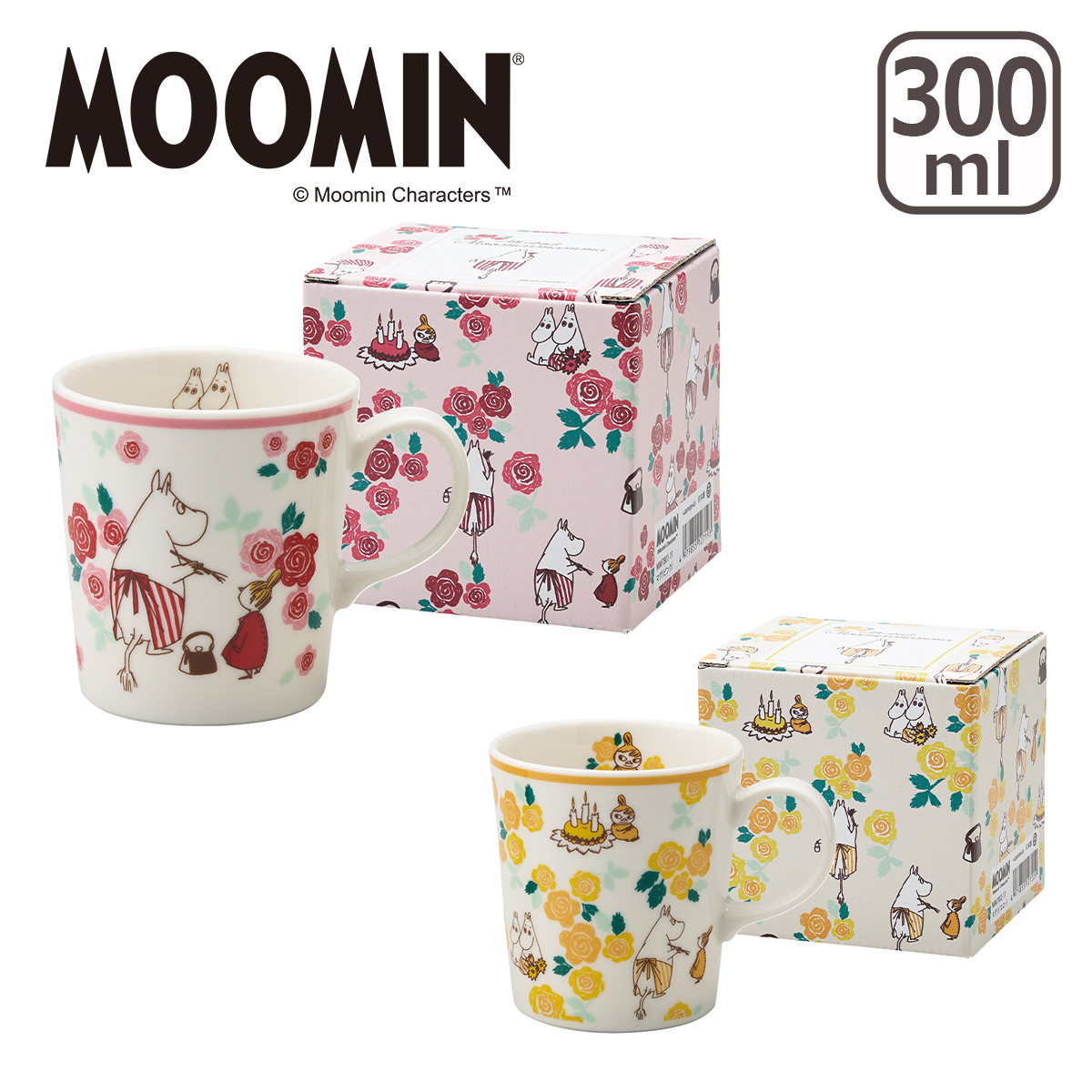 ムーミン マグ MM7800 All about Moominmamma マグカップ 300ml 北欧デザイン 日本製 MOOMIN｜daily-3