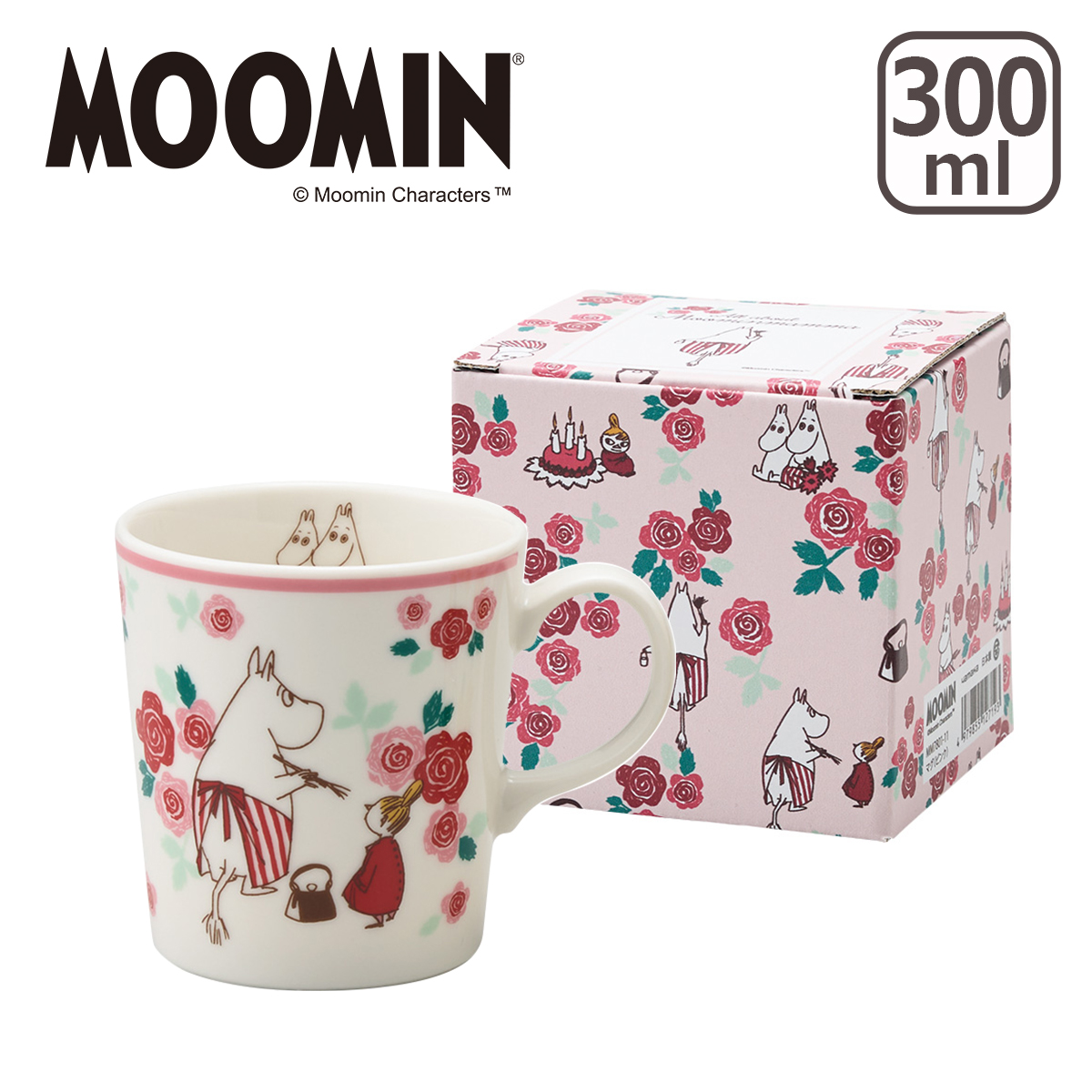 ムーミン マグ MM7800 All about Moominmamma マグカップ 300ml 北欧デザイン 日本製 MOOMIN｜daily-3｜02
