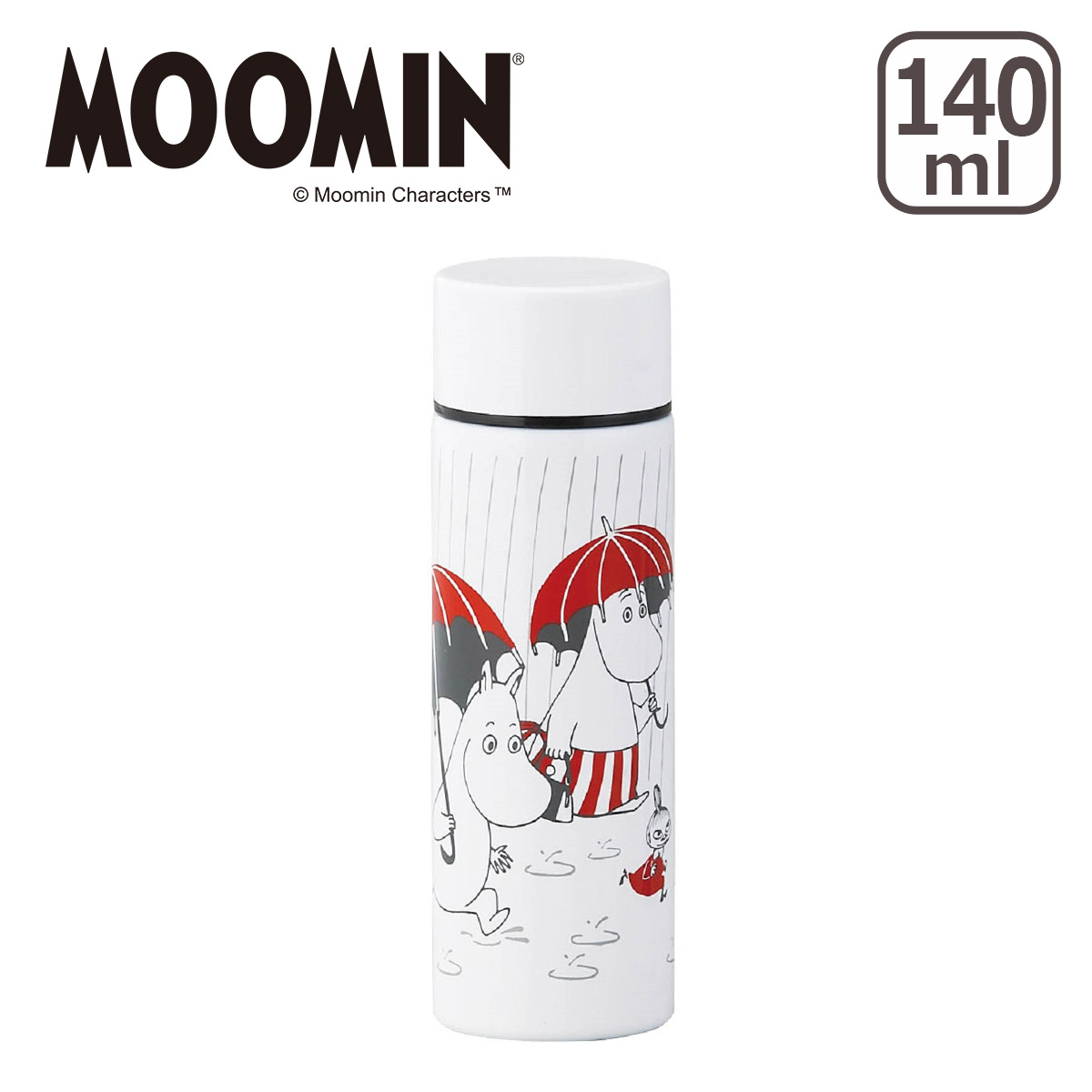 MOOMIN（ムーミン） 真空ミニボトル 140ml（保温/保冷）MM4400 : daily