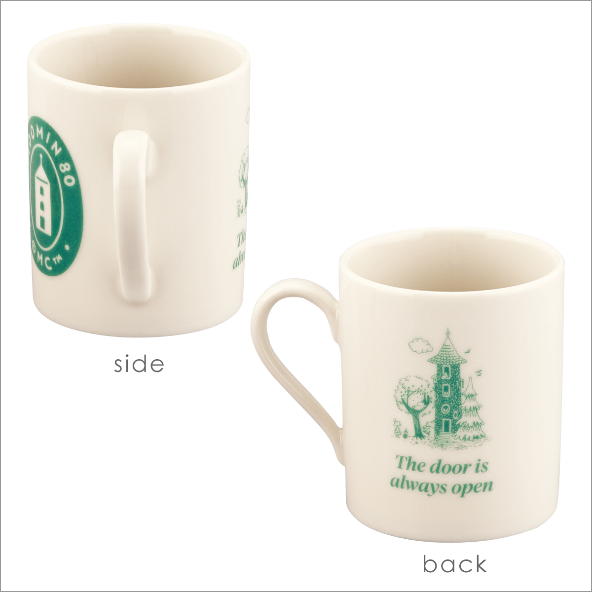 MOOMIN（ムーミン） 80th グリーン MM9201-11 320ml マグカップ BOX