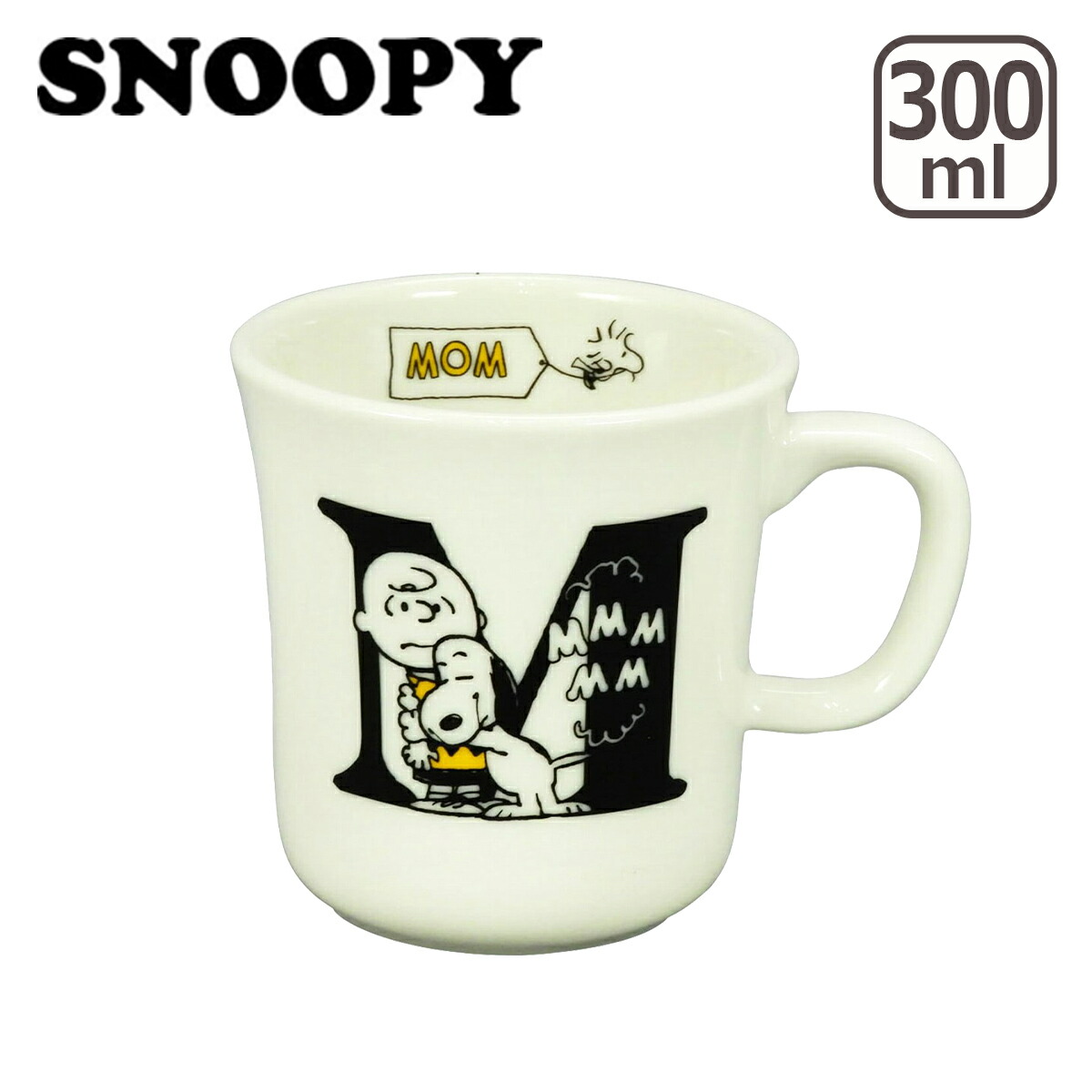 スヌーピー SN880 イニシャルマグ（A・H・K・M・N・S・Y）マグカップ SNOOPY 日本製｜daily-3｜05