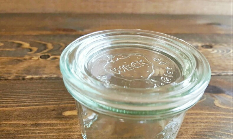 WECK モールド WE080 キャニスター 80ml S ガラス容器 スパイス