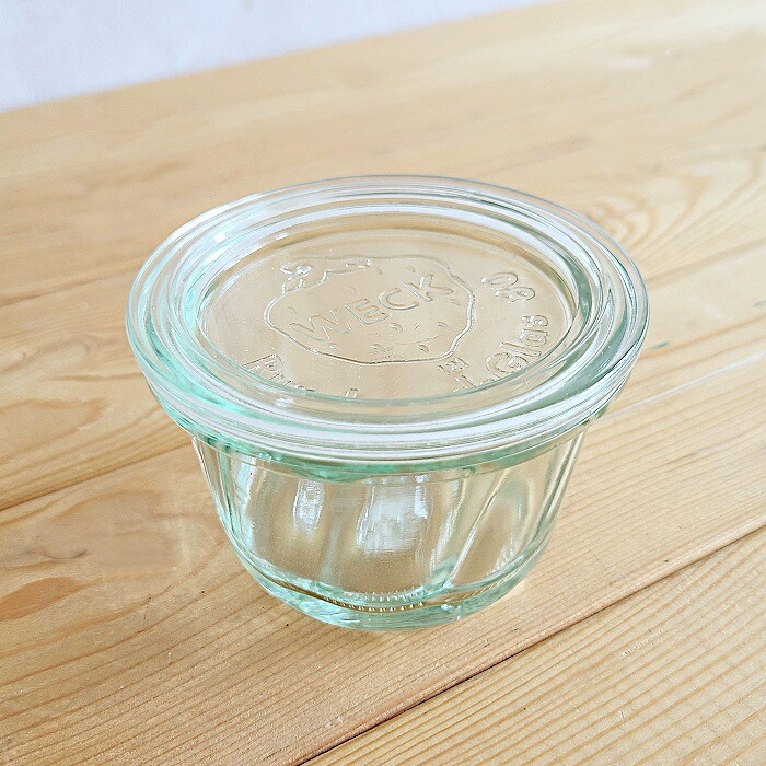 WECK（ウェック） クグロフ WE561 キャニスター 140ml M ガラス容器 お
