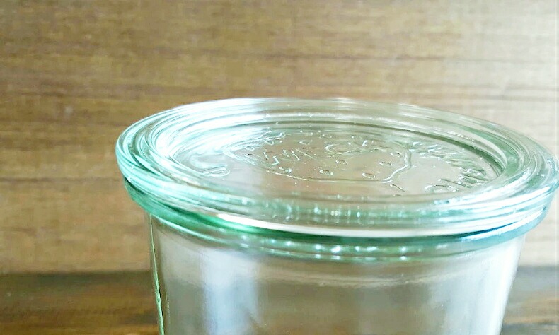 WECK モールド WE743 キャニスター 750ml L ガラス容器 調味料