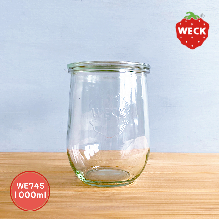 WECK（ウェック） モールド WE756 キャニスター 25ml XS ガラス容器