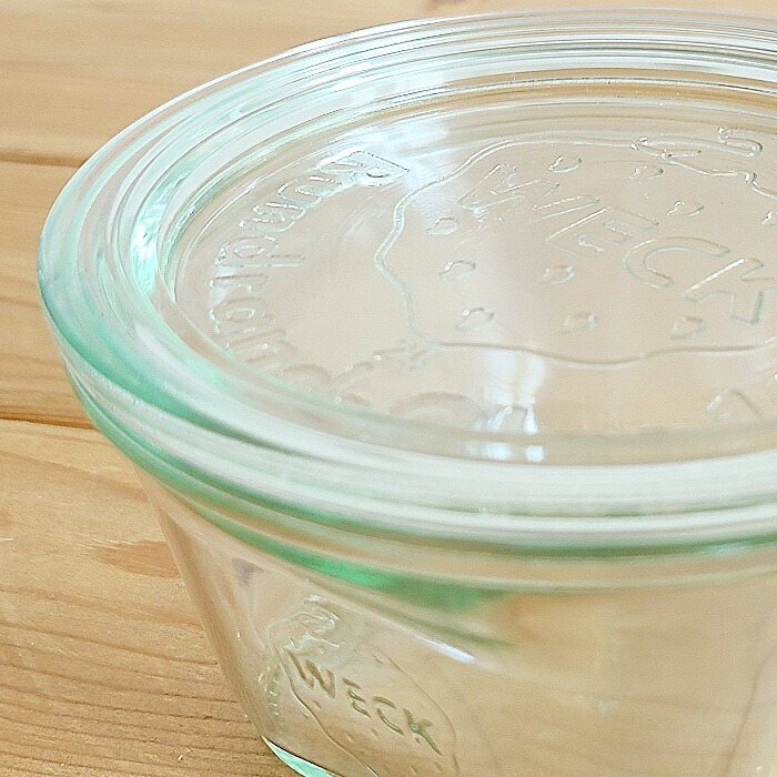 WECK クアドロ WE768 キャニスター 290ml L ガラス容器 お菓子