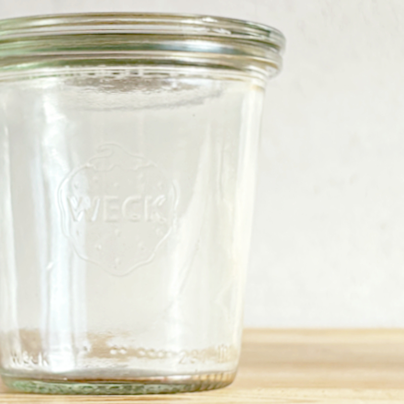 WECK（ウェック） モールド WE900 キャニスター 250ml M ガラス容器