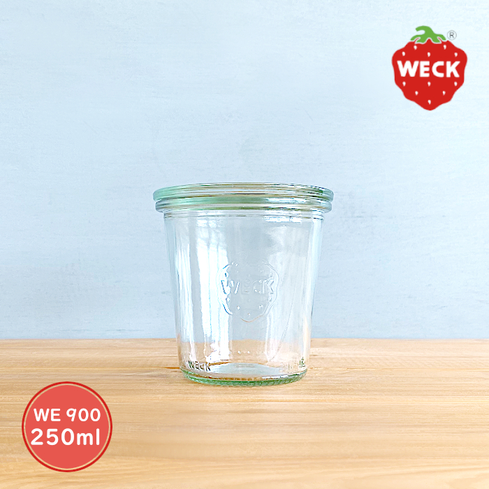 WECK（ウェック） モールド WE900 キャニスター 250ml M ガラス容器