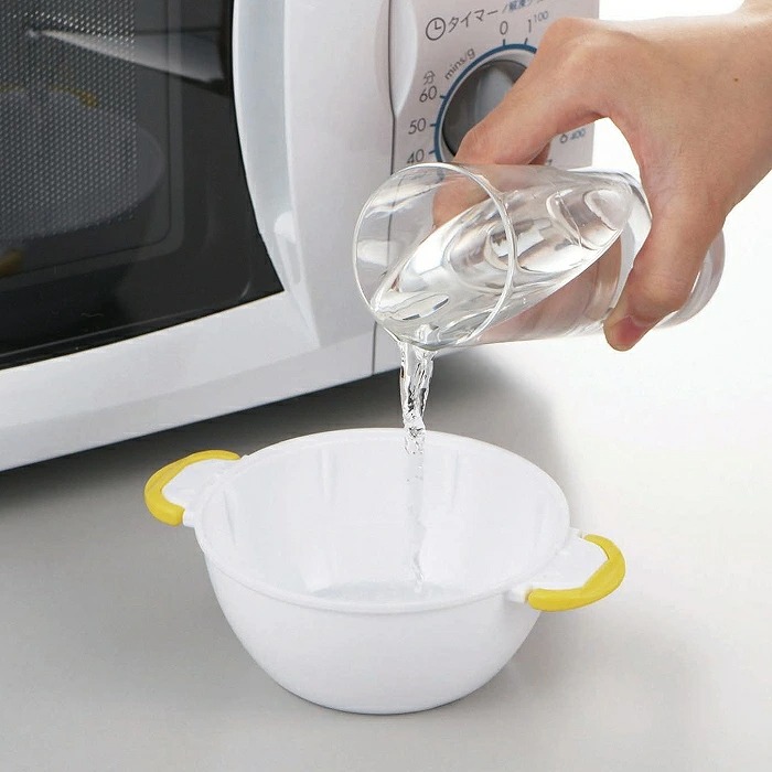 Kakusee ゆで卵調理器 レンジでらくチン！ゆでたまご 3個用 RE