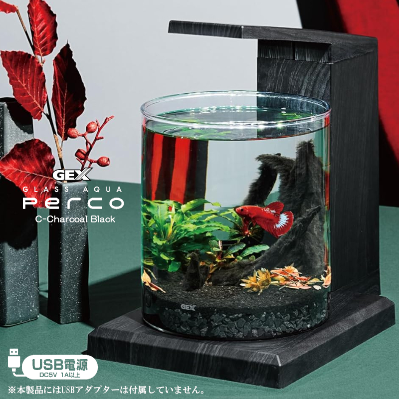 GEX（ジェックス） 観賞魚飼育水槽セット 水槽セット グラスアクア