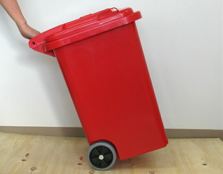 DULTON　ゴミ箱 RED 45L　067 DULTON ダルトン ガベージカン レッド GARBAGE CAN RED L