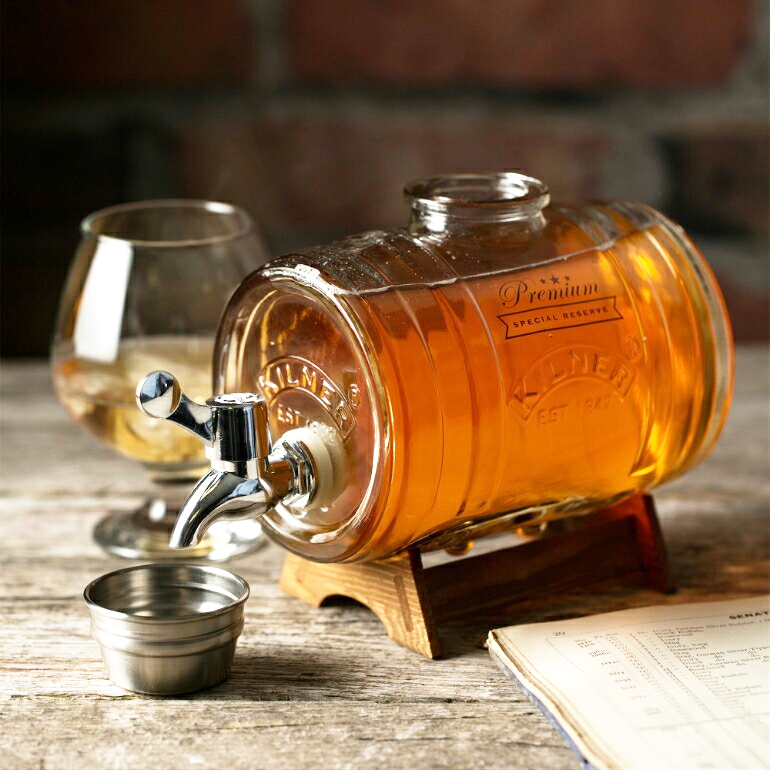 KILNER バレルディスペンサー 1L ドリンクサーバー ウォーターサーバー 梅酒 ガラス容器 DISPENSER 1000ml おしゃれ 海外 インテリア キルナー｜daily-shop｜03