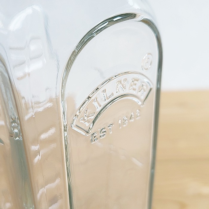 KILNER（キルナー） KILNER NEW クリップトップボトル 1000ml ガラス