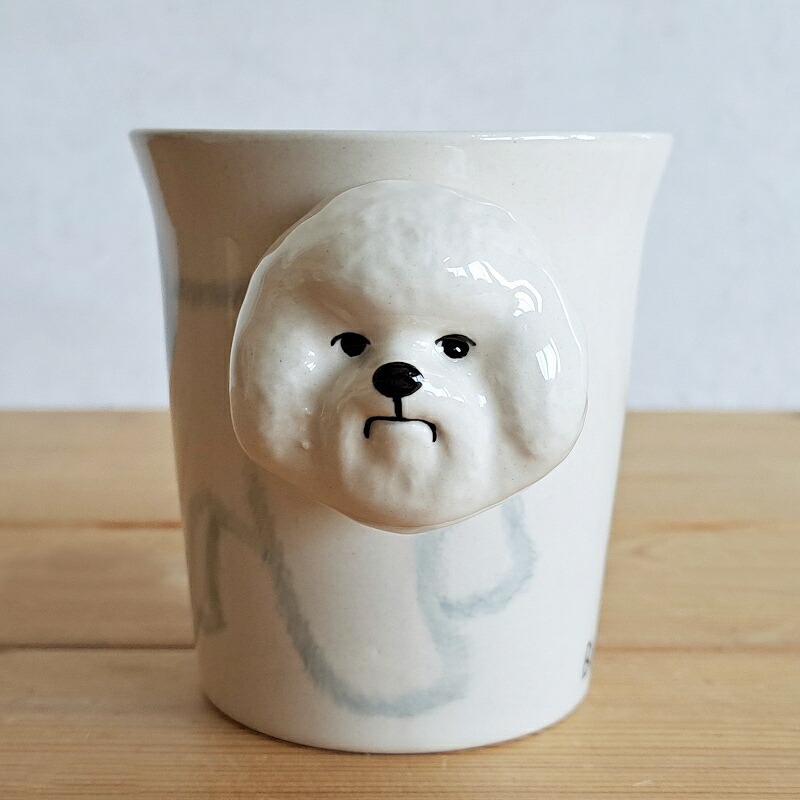 マグカップ アニマルマグ Animal Mug ビションフリーゼ 犬 285ml コーヒーカップ ティーカップ おしゃれ 動物 プレゼント  ハンドメイド ミーラーブセラミック : 5122506213403 : デイリー通販Yahoo!店 - 通販 - Yahoo!ショッピング