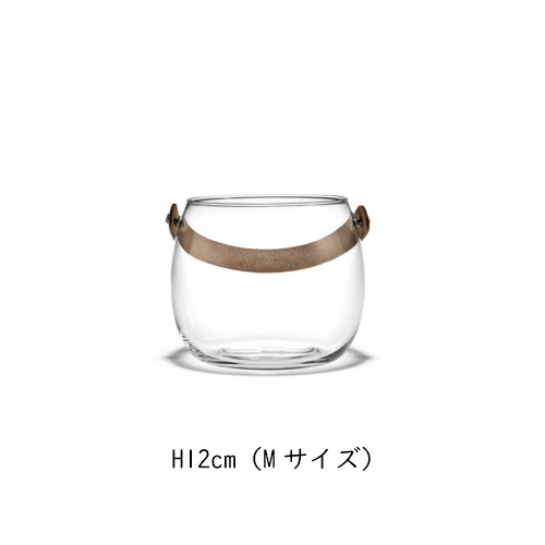 HOLMEGAARD ホルムガード ガラスポット おしゃれ 花瓶 Mサイズ H12cm