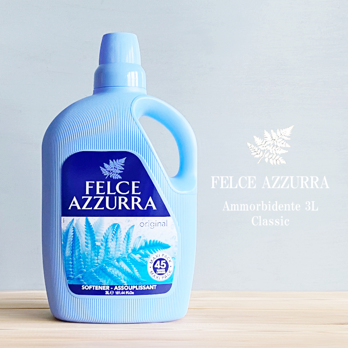 フェルチェアズーラ 柔軟剤 非濃縮タイプ 3L  クラシック 衣類 海外 外国 イタリア 非濃縮 Classic FELCE AZZURRA ILBIANCO 衣料用洗剤 3000ml