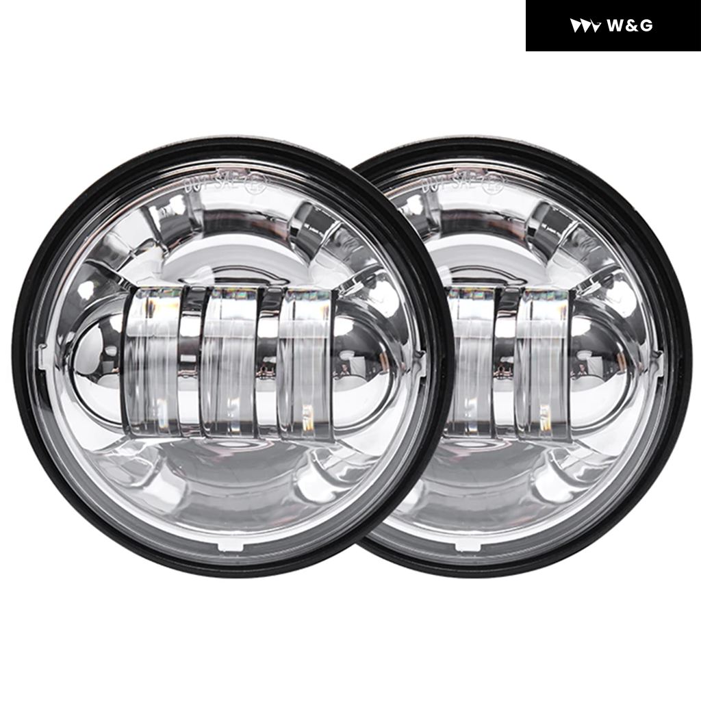 並行輸入品 4.5インチ オートバイ バイク LED フォグランプ パッシング