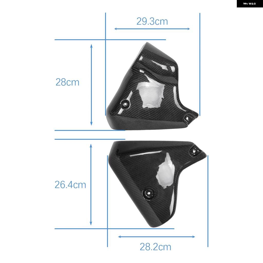 並行輸入品カフェレーサー アクセサリー BMW K75 K100 バイク カーボン サイドタンクカバー フェアリング パネル プロテクター_1