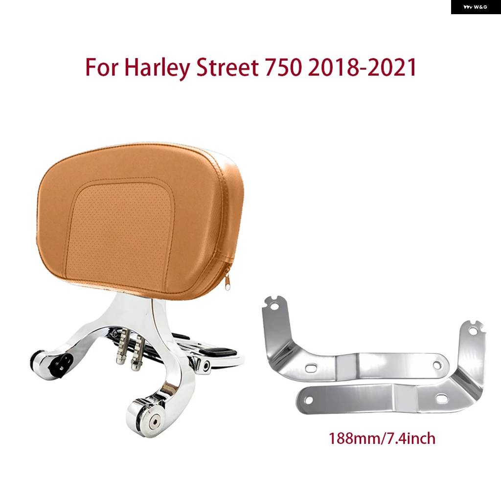 並行輸入品オートバイ ドライバー/パッセンジャーバックレスト ハーレー ストリートロッド 750 500 XG500 XG750 XG750A 2018-2021の画像