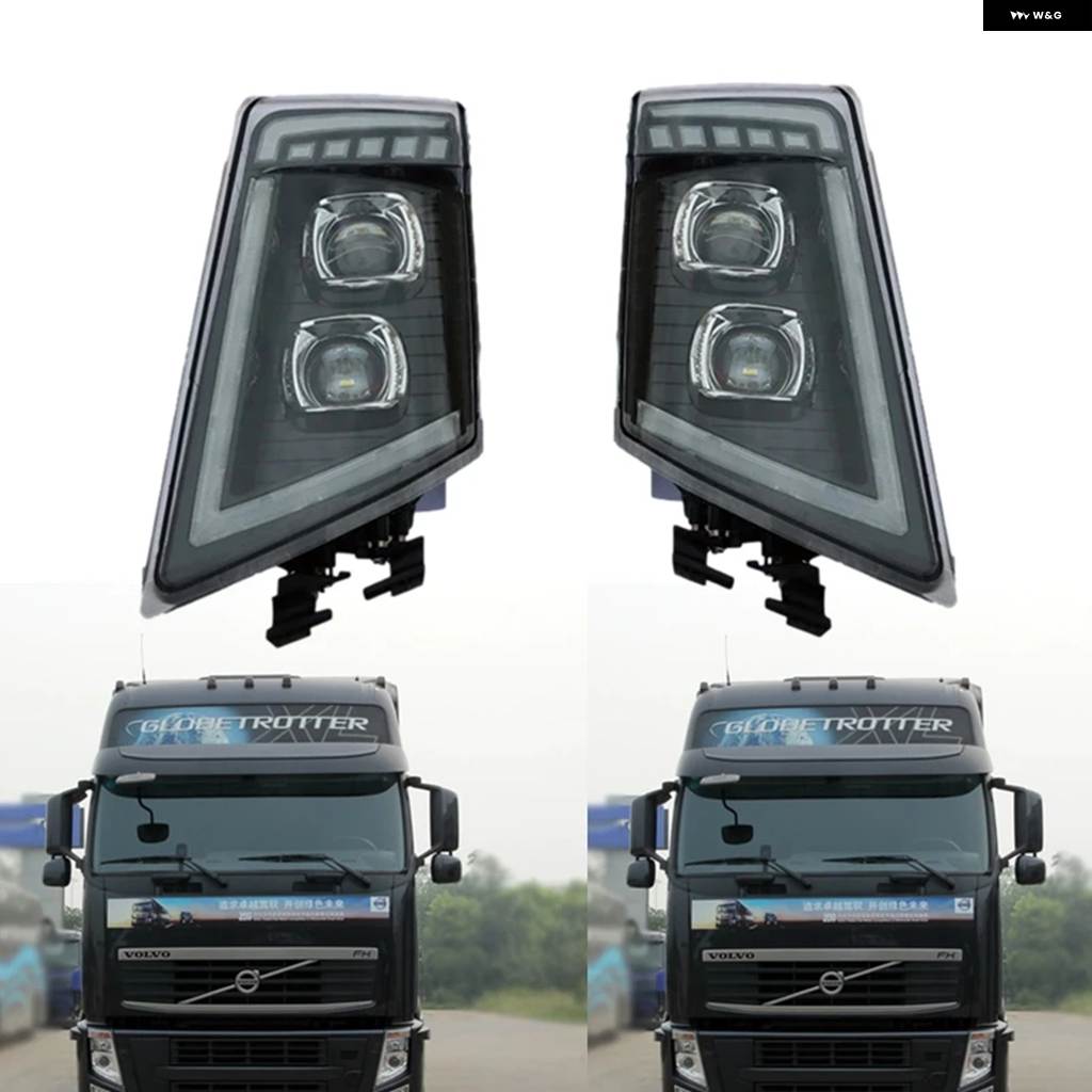 並行輸入品 ボルボ トラック FH13 FH16 FM460 FH500 用 LED ヘッド
