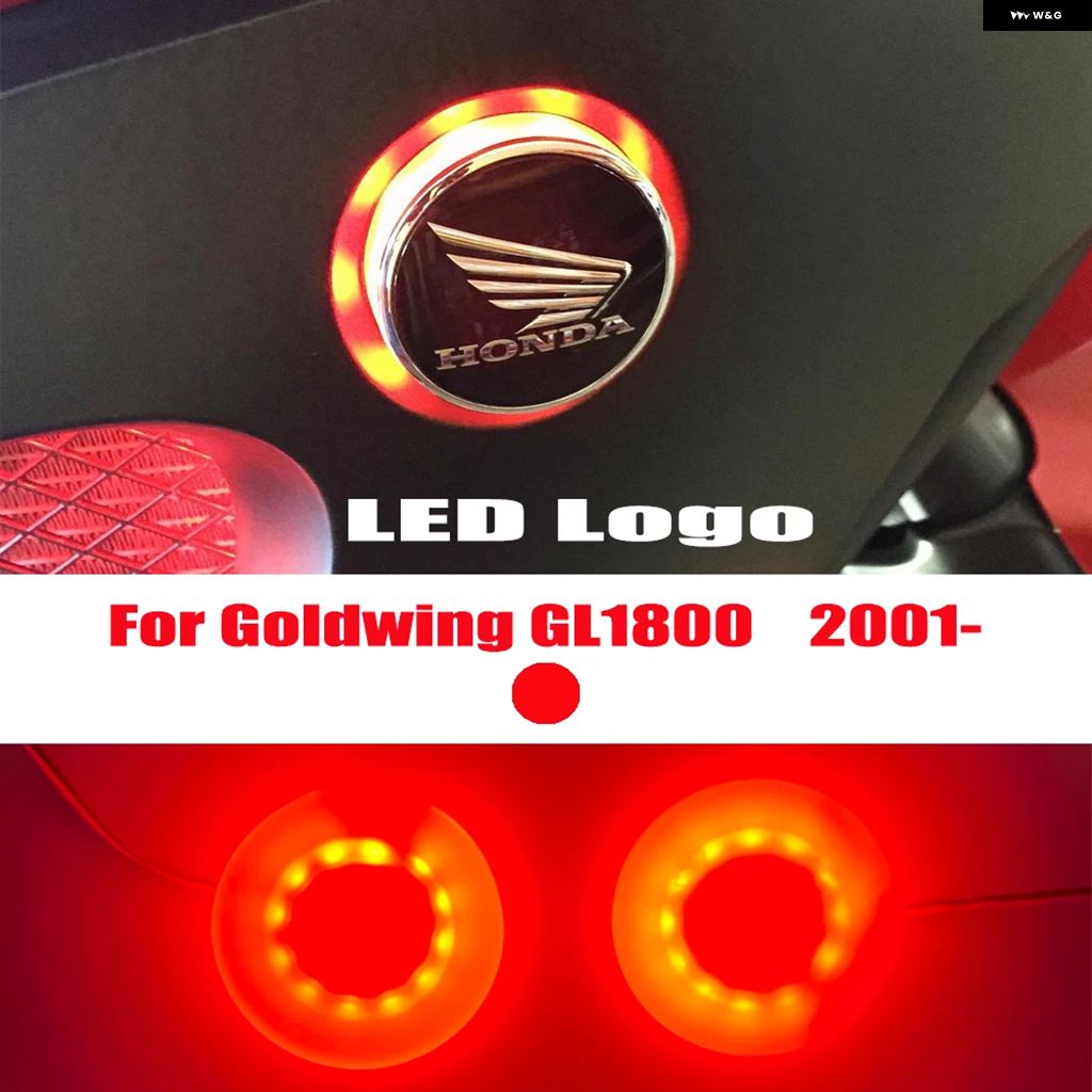 ブランド登録なし - 並行輸入品 自動二輪車 LEDともし火 向こう正面 リフレクター 後押し側面 ボックス席 リフレクター ホンダ ゴールド舞台の袖 1800 GL1800 GOLDWING 1800 2018-
