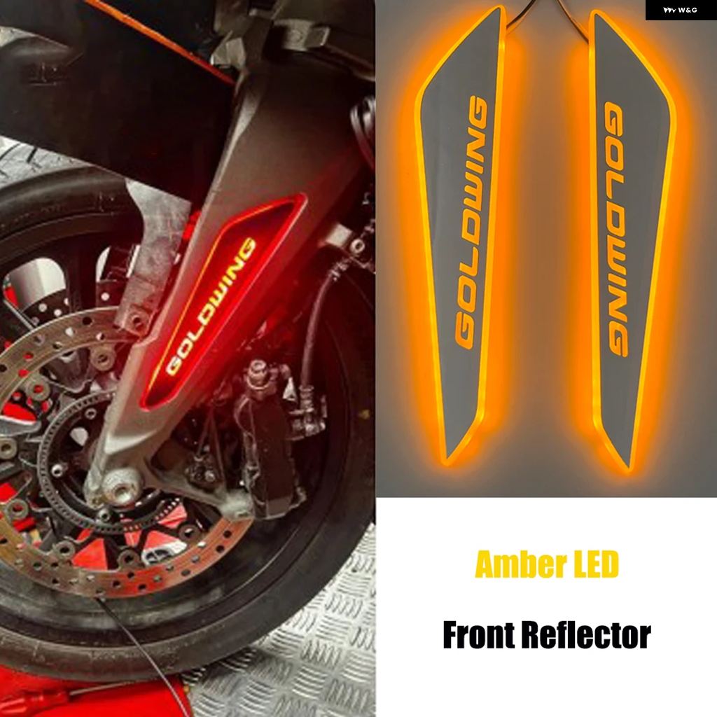 ブランド登録なし - 並行輸入品 自動二輪車 LEDともし火 向こう正面 リフレクター 後押し側面 ボックス席 リフレクター ホンダ ゴールド舞台の袖 1800 GL1800 GOLDWING 1800 2018-