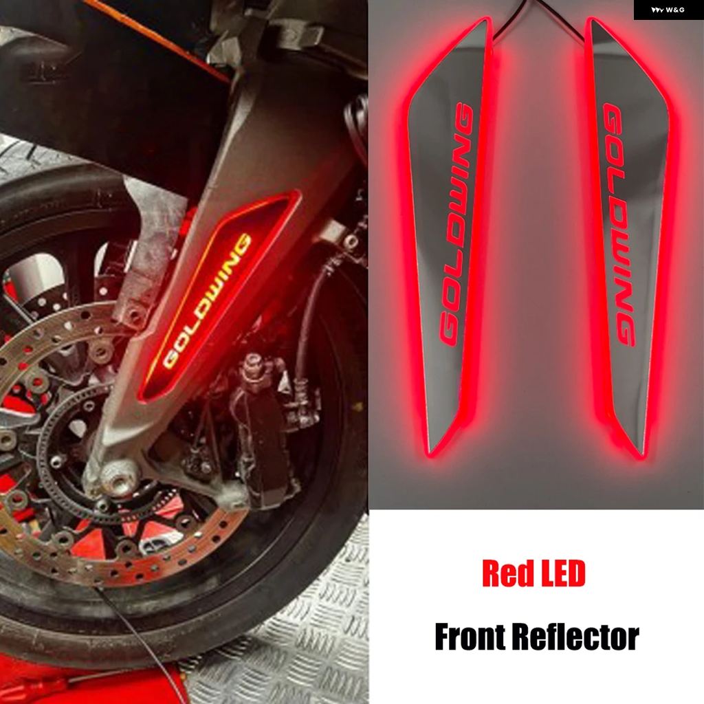ブランド登録なし - 並行輸入品 自動二輪車 LEDともし火 向こう正面 リフレクター 後押し側面 ボックス席 リフレクター ホンダ ゴールド舞台の袖 1800 GL1800 GOLDWING 1800 2018-
