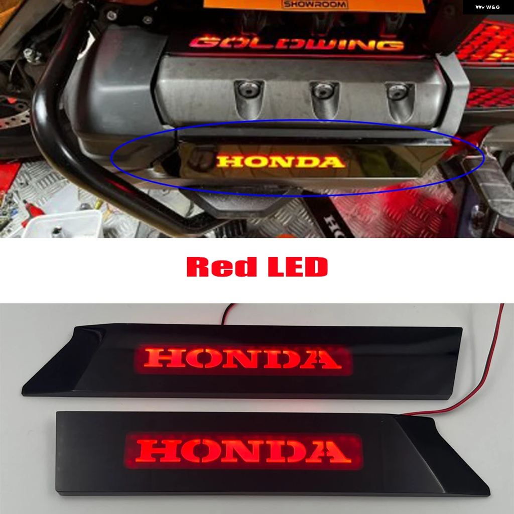 ブランド登録なし - 並行輸入品 自動二輪車 LEDともし火 向こう正面 リフレクター 後押し側面 ボックス席 リフレクター ホンダ ゴールド舞台の袖 1800 GL1800 GOLDWING 1800 2018-